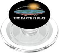 La Tierra Es Plana Divertida Teoría De La Ciencia Meme PopSockets PopGrip para MagSafe