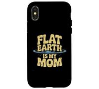 La Tierra Plana es Que mi mamá me Parece Plana, se ve Plana, Significado Carcasa para iPhone X/XS