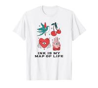 La Tinta es mi Mapa de la Vida (Declaración del Tatuaje) Camiseta