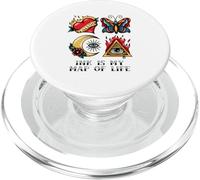 La Tinta es mi Mapa de la Vida (Declaración del Tatuaje) PopSockets PopGrip para MagSafe