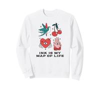 La Tinta es mi Mapa de la Vida (Declaración del Tatuaje) Sudadera