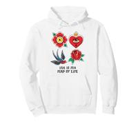 La Tinta es mi Mapa de la Vida (gráfico de Tatuaje) Sudadera con Capucha