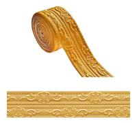 La tira de esquina de pared para protección de niños y mascotas ofrece una solución simple para proteger las paredes sin alterar la estética de la habitación (dorado)