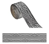 La tira de esquina de pared para protección de niños y mascotas ofrece una solución simple para proteger las paredes sin alterar la estética de la habitación (gris plateado)