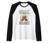 La Tiza para Escalar Rocas es mi Colonia Camiseta Manga Raglan