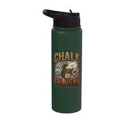 La tiza para escalar rocas es mi colonia Stainless Steel Insulated Water Bottle