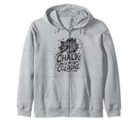 La Tiza para Escalar Rocas es mi Colonia Sudadera con Capucha