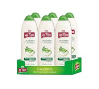 La Toja Gel Crema de Ducha Aloe Vera, pack de 6 de 600 ml (3600 ml), Cuidado Óptimo para Todos, Piel Suave, Elástica y Tersa