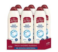 La Toja - Gel de Ducha Hidrotermal - pack de 6 de 550ml (3.300ml) - Relaja, Renueva y Revitaliza Tu Piel - Piel Suave y Cuidada 4050 G
