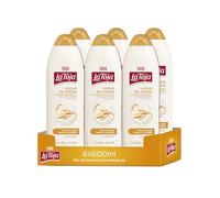 La Toja Gel de Ducha Leche de Avena, pack de 6 de 600 ml (3600 ml), Aporta a Tu Piel el Cuidado y la Suavidad Que Necesita, Piel Nutrida y Protegida