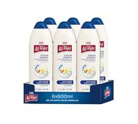 La Toja Gel de Ducha Yoghurt Griego, pack de 6 de 600 ml (3600 ml), para una Piel Cuidada, Suave Aroma a Almendras, Cuidado y Suavidad