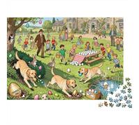 La Toma de posesión de Easter Egg Hunt Hound Puzzle De Madera Impermeable Puzzles De 1000 Piezas para Adultos Imposible Rompecabezas para Decoración del Hogar