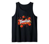 La Tomatina Festival Tomate Splash Design - España Camiseta sin Mangas