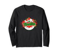 La Tomatina Festival Tomate Splash Lettering Manga Larga