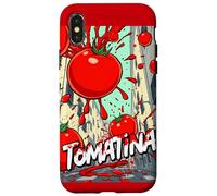 La Tomatina - Tomate Splash Festival en España Carcasa para iPhone X/XS