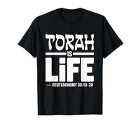 La Torá es Vida Deuteronomio 30:19-20 Camiseta