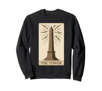 La Torre Obelisco Antiguo Egipcio Tarot Card Sudadera