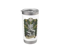 La Torre Tarot Card Dólar Dinero Astrología Vaso térmico de acero inoxidable de doble pared