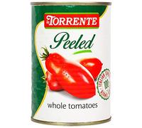 La Torrente - Pelati - Pomodori Interi - Tomate Entero- 100 % Producto Italiano - 400 GR