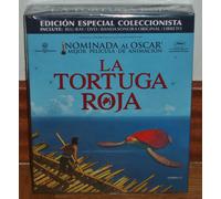 LA TORTUGA ROJA COLECCIONISTA DIGIPACK BLU-RAY+DVD+CD+LIBRO NUEVO (SIN ABRIR) R2