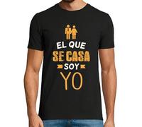 La Tostadora Camiseta Despedida de Soltero Novio- Complementos y Disfraces Despedida Soltero - Pack Kit Despedida De Soltero Novios - Regalos Despedidas - El Que Se Casa Soy Yo