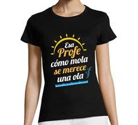 La Tostadora Camiseta Regalo Profesora - Camisetas Divertidas para Regalar a Profesoras Maestras - Camiseta Original Profe - Regalos Originales para Profesoras - Mujeres Regalos Graciosos Divertidos