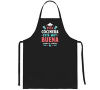 La Tostadora Delantal Cocina Mujer Dia De La Madre - Diseños y Regalos Originales Para Madre - Regalo Madre Mama Original - Delantal Barbacoa Cumpleaños - Esta Cocinera Esta Muy Buena