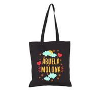 La Tostadora Tote Bag Tela Dia De La Madre - Bolsa De Algodon Que Regalar a Tu Madre - Bolsa de Regalo Madre Mama Abuela - Regalos Originales Para Mujer - Abuela Molona