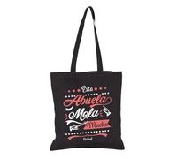 La Tostadora Tote Bag Tela Dia De La Madre - Bolsa De Algodon Que Regalar a Tu Madre - Bolsa de Regalo Madre Mama Abuela - Regalos Originales Para Mujer - Esta Abuela Mola Mucho