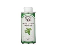 La Tourangelle® | Aceite de colza con infusión de albahaca | Condimento aceite albahaca aromático sabor dulce afrutado - 250 ml.