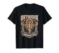 La tradición Cristiana ortodoxa Oriental no es Tendencia Fe Antigua Camiseta