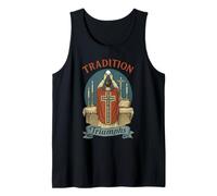 La tradición triunfa - Santa Iglesia Católica - Eucaristía Camiseta sin Mangas