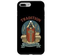 La tradición triunfa - Santa Iglesia Católica - Eucaristía Carcasa para iPhone 7 Plus/8 Plus