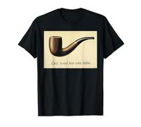La traición de imágenes famosa pintura por Magritte Camiseta