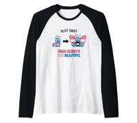 La Trama con Giro Siempre fue Este Hermoso Orgullo Trans Camiseta Manga Raglan