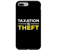 La tributación es Robo Sarcástico Dicho Irónico Meme Temporada de Impuestos Carcasa para iPhone 7 Plus/8 Plus