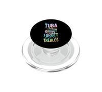 La Tuba me Hace Olvidar Todos mis Agudos PopSockets PopGrip para MagSafe