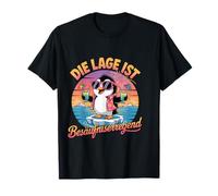 La Ubicación Es Huelga Fiesta Pingüino Malle Camiseta