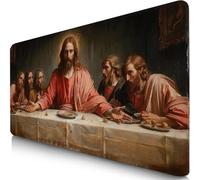 La Última Cena Alfombrilla Ratón XXL 700x300x3mm Mouse Pad Grande Gaming Hombre Alfombrilla Escritorio con Base Antideslizante, Precisión y Velocidad en Juegos, Mousepad para Ratón y Teclado F0-71