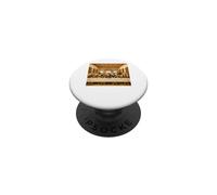 La última Cena de Gatos, Gatos Divertidos, Amantes de los Gatos, Arte clásico de Gatos PopSockets PopGrip Adhesivo