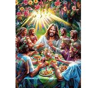 La Última Cena Puzzle 300 Piezas Papel Principiantes Animales y Plantas fantásticos Agilidad Mental Actividad Hacer En Grupo Colgar Pared Detalle Cumpleaños 300 PCS