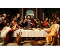 La última cena - Rompecabezas de 3000 piezas, rompecabezas educativos y divertidos, rompecabezas para el entrenamiento del pensamiento lógico, rompecabezas para el desarrollo del potencial, festivales