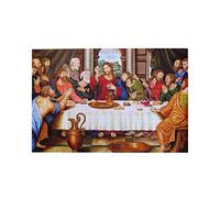 La Última Cena Rompecabezas De Madera 500 Piezas Clásicos Puzzles Niños Diversión Puzzle Impossible Rompecabezas para Amigos, Regalo