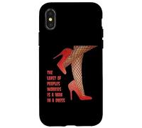 La última de las preocupaciones de la gente es un hombre vestido de travesti Carcasa para iPhone X/XS