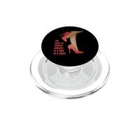 La última de Las Preocupaciones de la Gente es un Hombre Vestido de travesti PopSockets PopGrip para MagSafe