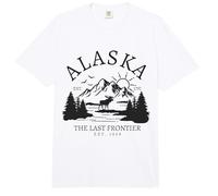 la última Frontera de Alaska Comfort Colors Adult Heavyweight T-Shirt