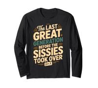 La última Gran generación Antes de Que Las Mariquitas se hicieran Cargo de la generación X Manga Larga