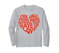 La única Cosa más poderosa Que el Odio es Love Heart 1970s Manga Larga