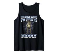 La única sentadilla Que Estoy Haciendo es Diddly Cowboy Frog Meme Camiseta sin Mangas