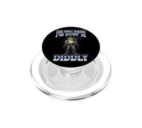 La única sentadilla Que Estoy Haciendo es Diddly Cowboy Frog Meme PopSockets PopGrip para MagSafe